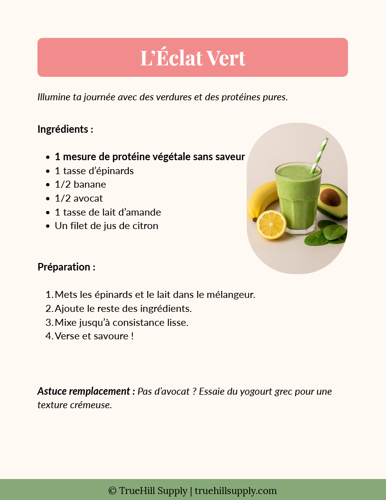 Smoothies Protéinés Simplifiés (FR)