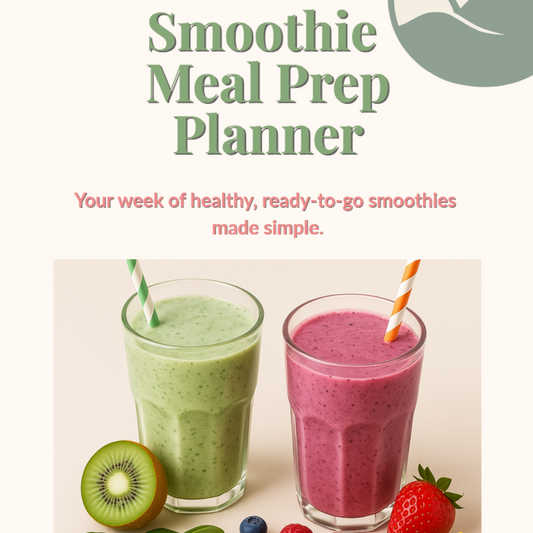 Smoothie Meal Prep Planner (EN)