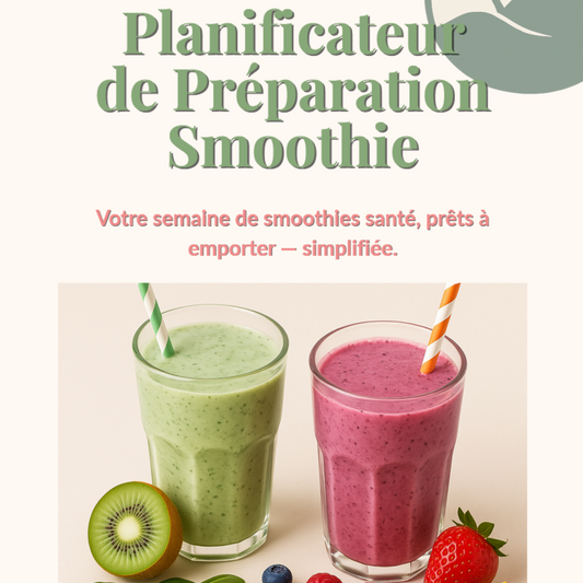 Planificateur de preparation Smoothie (FR)