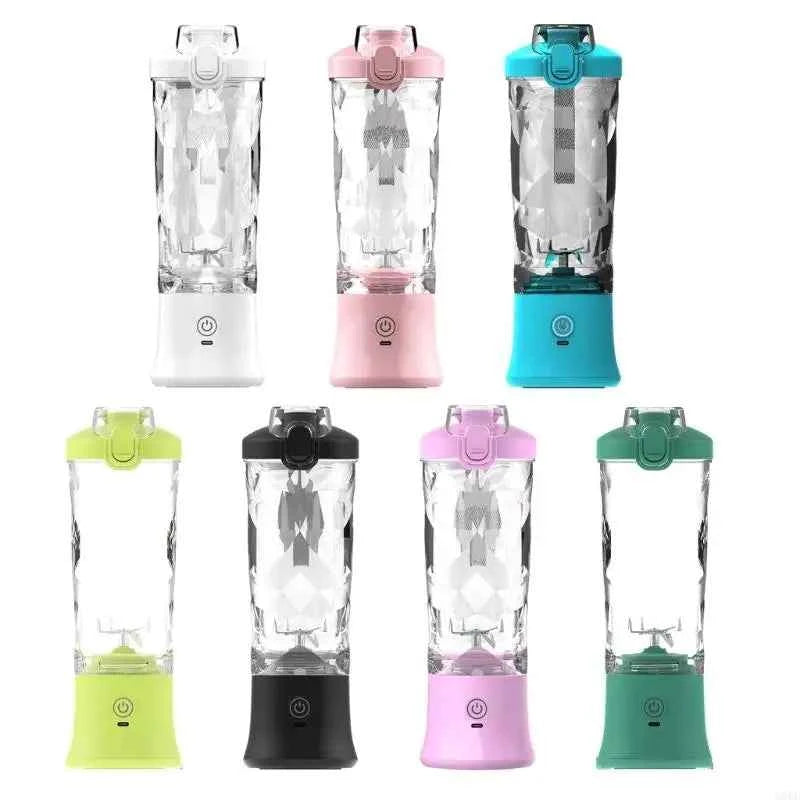 USB Rechargeable Juicer Cup - 600ml Portable Blend