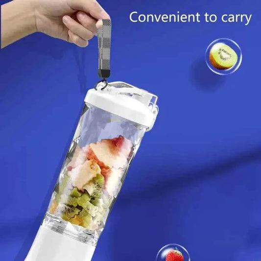 USB Rechargeable Juicer Cup - 600ml Portable Blend